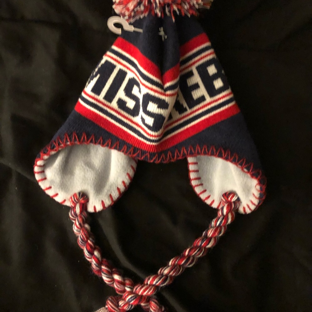 Ole Miss Rebels Youth Beanie Pom Hat Cap